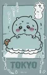 【中古】シール・ステッカー ちいかわ(ちいかわのあくむ) 東京みやげ スマホに貼れるサイズのTOKYOステッカー 「ちいかわ なんか小さくてかわいいやつ」 ちいかわらんど TOKYO Station リニューアル記念グッズ