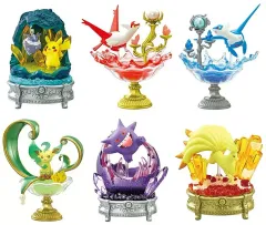 【中古】トレーディングフィギュア 全6種セット 「Pokemon GEMSTONE COLLECTON 光り輝くしんぴのキセキ」