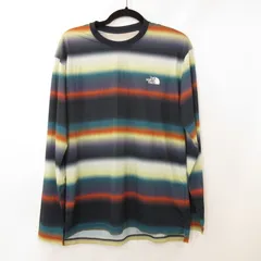 【姫路東店】 中古 THE NORTH FACE | ザ・ノースフェイス 長袖Ｔシャツ L/S FREE RUN FD BORDER CREW NT62491 2024A/W サイズ：M 【100】