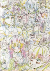 【中古】クリアファイル 我妻善逸と三人の柱 A4クリアファイル 「鬼滅の刃 キャラクター絵巻カフェ in ufotable Cafe 終ノ巻」