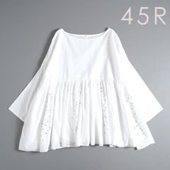 美品　群言堂　チュニック　ワンピース 群言堂 登美 花柄 リネン チュニックワンピース - メルカリ