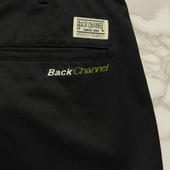 トレンド【BACK CHANNEL バックチャンネル  【商品名】ロゴ 刺繍 ワークパンツ/パンツ