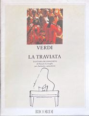 ヴェルディ 「椿姫」協奏的幻想曲 (クラリネット+ピアノ)輸入楽譜 Verdi La Traviata Fantasia di Concerto 洋書