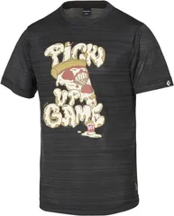 【新品】【Mサイズのみ】CONVERSE(コンバース) メンズ 8S Tシャツ(裾ラウンド)　ブラック CBE281321-1900-M