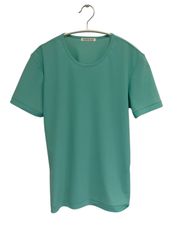 イッセイミヤケ プリーツプリーズ Tシャツ ライトブルー系 サイズ3 レディース PP89-JR513