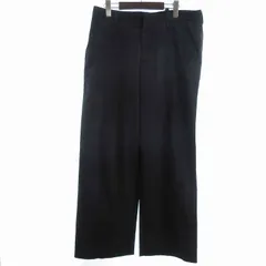 アルマーニエクスチェンジ A/X ARMANI EXCHANGE パンツ スラックス ロング ワイド コットン グレー 33L ☆AA★のサムネイル