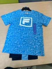 【タグ付き新品未使用】FILA Tシャツ＆ハーフパンツ セット　★「管理CA 7152」