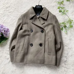 23区 ウールアンゴラビーバー ピーコート 上質 羊毛 スーパー100'S 40