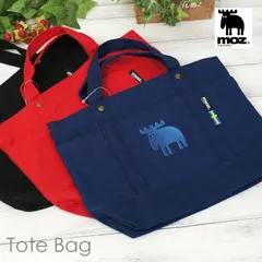 MOZ 帆布トートバッグ Mサイズ モズ 布製 カバン ランチバッグ ランチトート サブバッグ 北欧 スウェーデン かわいい おしゃれのサムネイル