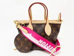 LOUIS VUITTON ルイヴィトン モノグラム ネヴァーフルBB ミニトートバッグ ショルダーバッグ コインパース付き ローズ・ペオニー M46786 新品