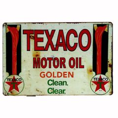 TEXACO タイヤ アメリカ 看板 サインボード ブリキ看板 レトロ ビンテージ メタルサイン インテリア : AVSB-1511