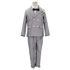 ☆ グレー ☆ 100cm ☆ 男の子 フォーマルスーツ pkxt8896 フォーマルスーツ 男の子 スーツ フォーマル 子供スーツ キッズスーツ 子供服 ジャケット ベスト ズボン 蝶ネクタイ ジュニア キッズ おしゃれ 韓国 お祝い 入学式 卒園式