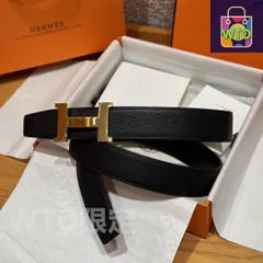 【今日特価】Hermes Constance ダブルフェイスベルト
-1