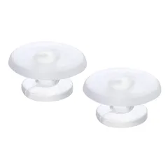 【数量限定】アクセサリー ボタン バックリストバンド mm直径 8 チャーム x 12 DIYオーナメント用 50個 プラボタンチャーム クリア PATIKIL