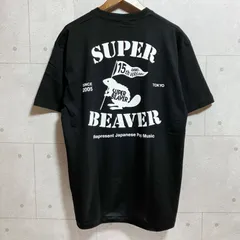 【未開封】SUPER BEAVER ベースボールシャツ ブラック XLサイズ SUPER BEAVER 20th ユニホーム ブラック L ベースボールシャツ