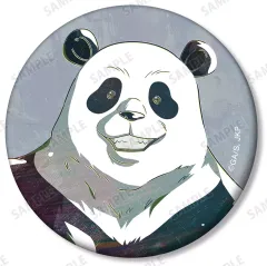 【中古】バッジ・ビンズ パンダ 「呪術廻戦 トレーディング Ani-Art マット缶バッジ」