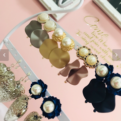 ★SALE★マットウェーブ/ピアス