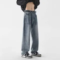 種類1：3XL/A：XHJ-A23 ブルー メンズ ファッション 服 用 オシャレ シンプル 大人 かっこいい ストリート 夏コーデ パンツ ズボン 履物  
