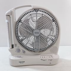 TEKNOS 多機能充電式 25cm羽扇風機 BKL-R30 サーキュレーター ラジオ 冷風扇