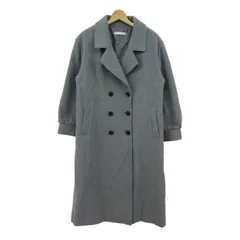 マジェスティックレゴン チェスターコート アウター レディース Sサイズ グレー MAJESTIC LEGON 【中古】