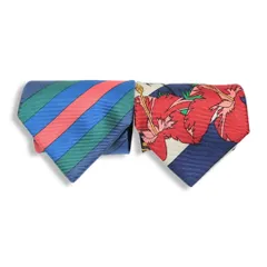 ICEBERG アイスバーグ 斜めストライプ柄 シルクタイ ネクタイ 2本セット