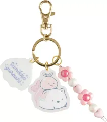 【中古】キーホルダー しろくま ぺんぎんラグーンテーマ アクリルキーホルダー 「すみっコぐらし」