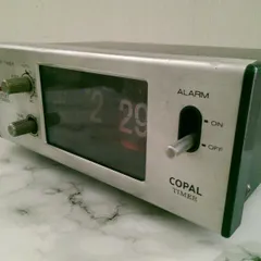 昭和レトロ【パタパタ時計】COPAL MP-315中古品 動作確認済 COPAL パタパタ時計 （オレンジ） - 「宝の森」昭和レトロ