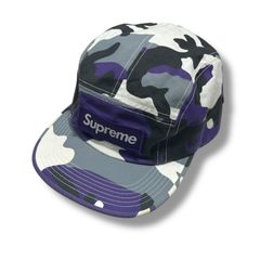 Supreme Camo Camp Cap