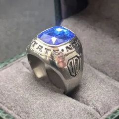 JAM  MADE × JOSTENS 7号　カレッジリング JAM HOME MADE × JOSTENS 7号 カレッジリング - メルカリ