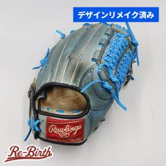 【デザインリメイク済み】 ローリングス 軟式グローブ / 内野手用 型付け済み (Rawlings グラブ)[WE1260]
