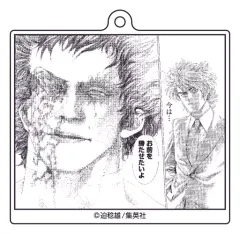 【中古】雑貨 E.斑目貘＆伽羅 名場面アクリルキーホルダー 「嘘喰い」