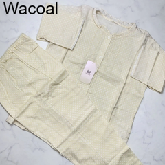 【新品タグ付き】Wacoal　ワコール　ルームウェア　パジャマ　M　CR　ドット　華やか　シンプル　プレゼント　ギフト