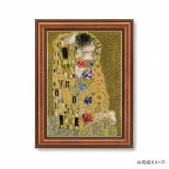 ダスタフ クリムト 接吻 男女 人物画 アートポスター 絵画 額縁 木製