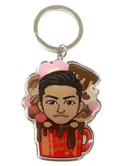 【中古】キーホルダー・マスコット(男性) AKIRA(EXILE) プチキャラメタルキーホルダー バレンタインデー2019 ver. EXILE TRIBE STATION オンラインカプセル