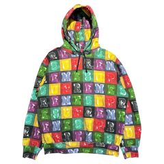 Supreme カラフルブロックパーカー - メルカリ