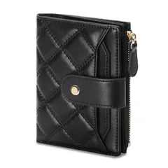 【新着商品】多機能 軽量 本革 二つ折り財布 人気 お札入れ 小銭入れ レディース カード入れ RFID＆磁気スキミング防止 財布 おしゃれ 誕生日 [SENDEFN] さいふ