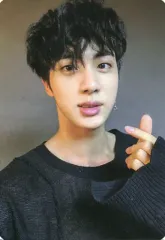 【中古】キャラカード(男性) ジン(BTS/防弾少年団) トレカ(カード) 「オフィシャルライトスティック VER.3」 封入特典