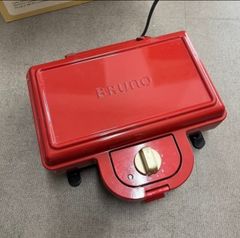 BRUNO　ブルーノ　ホットサンドメーカーダブル　レッド