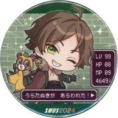 【中古】バッジ・ピンズ うらたぬき(SD) 缶バッジ 「復活のそらまふうらさか!～新年会～」 缶バッジくじ～新年会～景品