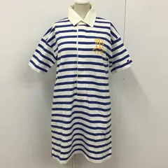 Champion チャンピオン ワンピース ひざ丈スカート ボーダーワンピース 襟付きワンピース ロングワンピース