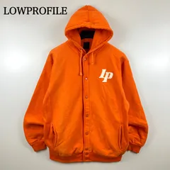 LOWPROFILE 00s 2000s archive LP logo snap hoodie L ロウプロファイル ロゴ スナップパーカー スウェット アーカイブ 初期 平成 ロープロ 希少のサムネイル