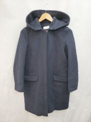 シップス フード付 ネイビーウールコート khaju ネイビー 38 - メルカリ