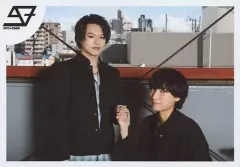 【中古】生写真(男性) SUPER★DRAGON/志村玲於・柴崎楽/横型・上半身/「DRA FES 2020」スーパー生写真セット～龍崎高校MATE～