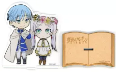 【中古】アクリルスタンド・アクリルパネル ヒンメル＆フリーレン(花冠) アクリルスタンド 「葬送のフリーレン」