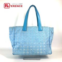 CHANEL ニュートラベルライン トートバッグ ライトブルー - メルカリ
