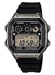デカ文字 】販売停止カシオW-221H-1AJF デジタル腕時計ブラック - メルカリ