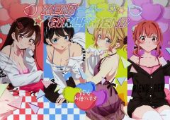 [중고] 포스터 A0 빅 포스터 집합 [그녀, 빌려드립니다×UNDER GROUND CIRCUS] 콜라보레이션 의류 구매자 추첨 선물 당선품