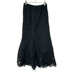 GALLARDAGALANTE ガリャルダガランテ カットレース ロングスカート GGZ1011601A0001 ブラック F