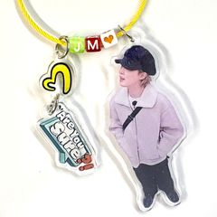 BIGBANG GD G-DRAGON POWER ミサンガ＆ミニチャームアクキー