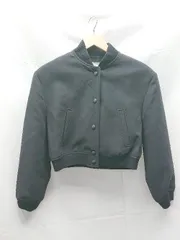 ◇ ZARA ザラ シンプル 前ボタン閉め 長袖 ジャケット サイズM ブラック レディース E 1303160010629